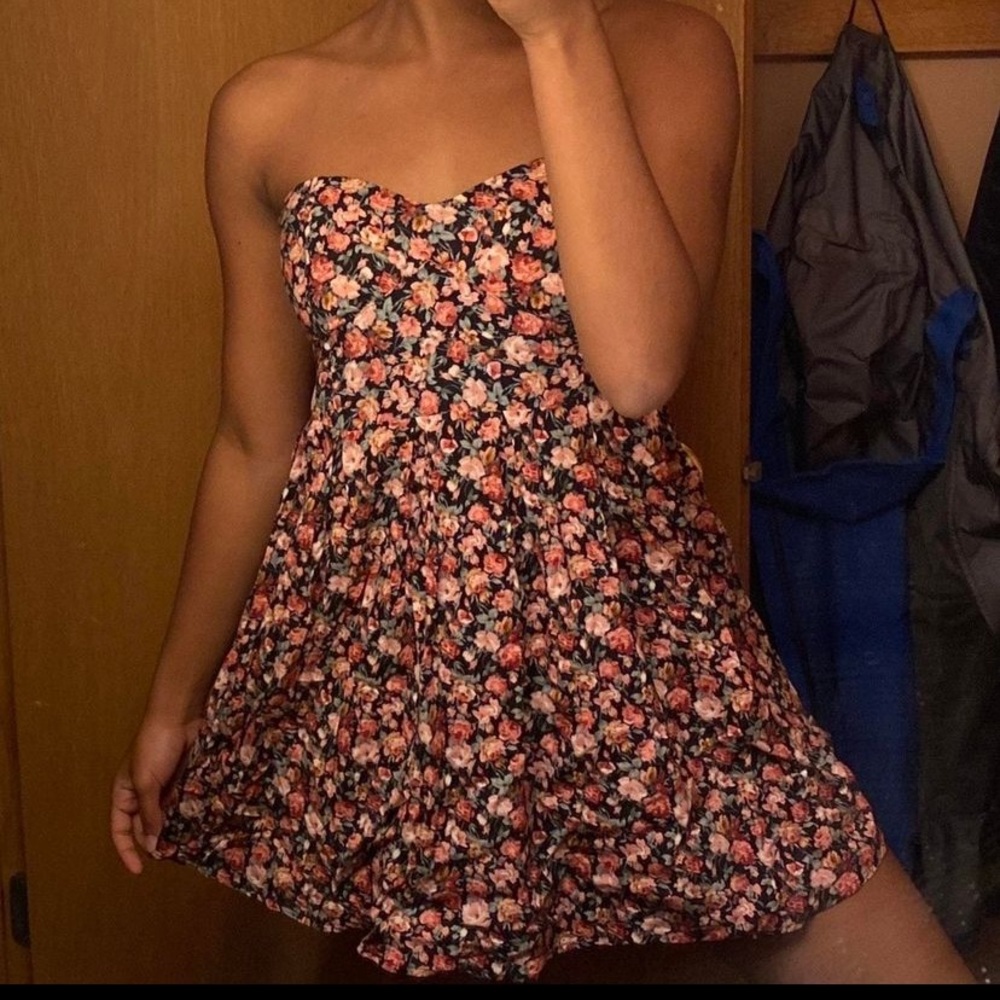 Colorful mini dress